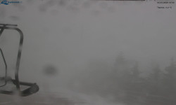 Lysá hora, pohled na východ