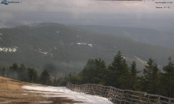 Lysá hora, pohled na východ