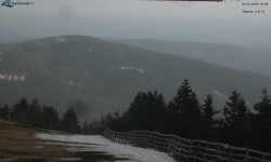 Lysá hora, pohled na východ