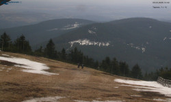 Lysá hora, pohled na východ