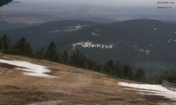 Lysá hora, pohled na východ