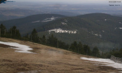 Lysá hora, pohled na východ