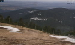 Lysá hora, pohled na východ