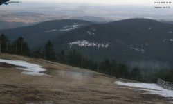 Lysá hora, pohled na východ