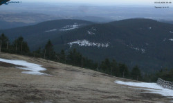 Lysá hora, pohled na východ