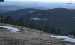 Lysá hora, pohled na východ