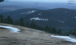 Lysá hora, pohled na východ