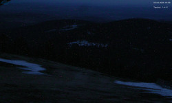 Lysá hora, pohled na východ