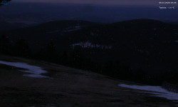 Lysá hora, pohled na východ