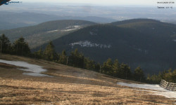 Lysá hora, pohled na východ