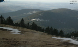 Lysá hora, pohled na východ