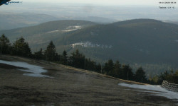 Lysá hora, pohled na východ