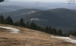 Lysá hora, pohled na východ