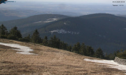 Lysá hora, pohled na východ