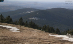 Lysá hora, pohled na východ