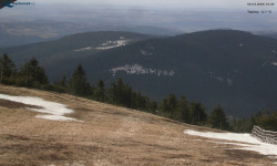 Lysá hora, pohled na východ