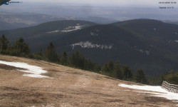 Lysá hora, pohled na východ