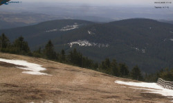 Lysá hora, pohled na východ