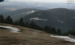 Lysá hora, pohled na východ