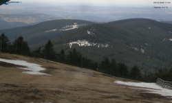 Lysá hora, pohled na východ