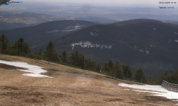 Lysá hora, pohled na východ