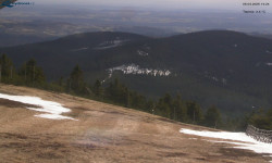 Lysá hora, pohled na východ