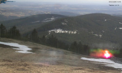 Lysá hora, pohled na východ