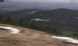 Lysá hora, pohled na východ