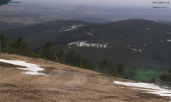 Lysá hora, pohled na východ