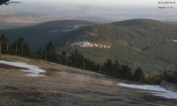 Lysá hora, pohled na východ