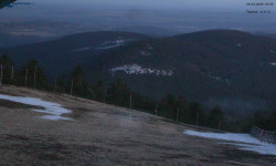 Lysá hora, pohled na východ