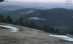 Lysá hora, pohled na východ