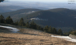 Lysá hora, pohled na východ