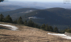 Lysá hora, pohled na východ