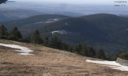 Lysá hora, pohled na východ