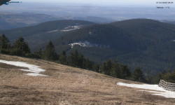 Lysá hora, pohled na východ