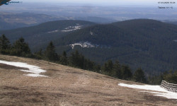 Lysá hora, pohled na východ