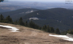 Lysá hora, pohled na východ