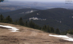 Lysá hora, pohled na východ