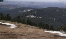 Lysá hora, pohled na východ