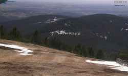 Lysá hora, pohled na východ