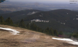 Lysá hora, pohled na východ