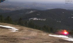 Lysá hora, pohled na východ