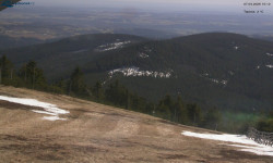 Lysá hora, pohled na východ