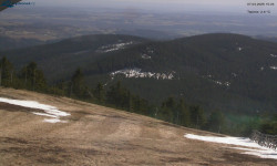 Lysá hora, pohled na východ