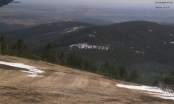 Lysá hora, pohled na východ