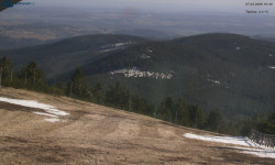 Lysá hora, pohled na východ