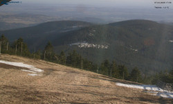 Lysá hora, pohled na východ