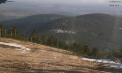 Lysá hora, pohled na východ