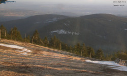 Lysá hora, pohled na východ